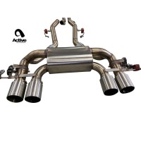 Active Autowerke Valved Rear Axle-back Exhaust For BMW G80 M3 G82 M4 | 11-086