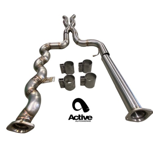 Active Autowerke Signature Equal Length mid-pipe For BMW G87 M2 | 11-117