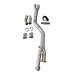 Active Autowerke Valved Rear Axle-back Exhaust For BMW G87 M2 | 11-119