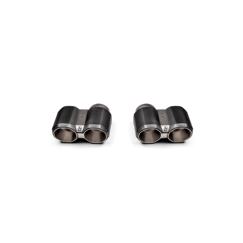 Akrapovic 2021+ BMW M3 (G80)/M4 (G82) Tail Pipe Set (Octagonal Carbon Design)