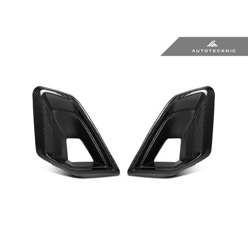 AUTOTECKNIC DRY CARBON FRONT BUMPER AIR VENT SET - G05 X5 LCI (M Sport Bumper Only) - BM-0328