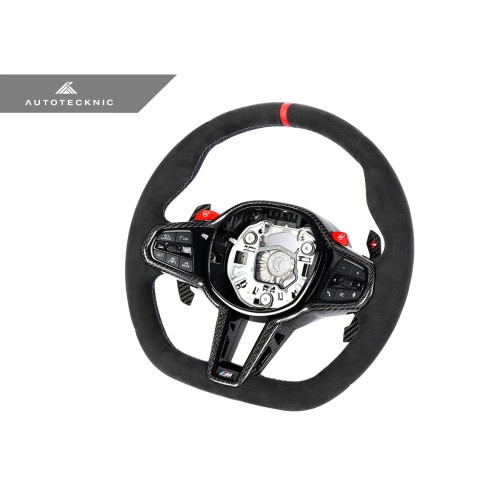 AUTOTECKNIC G8X LCI ALCANTARA STEERING WHEEL - G8X M2 M3 M4 - BM-0389