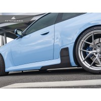 AUTOTECKNIC DRY CARBON SIDE SKIRT WINGLET SET - G87 M2 | BM-0889