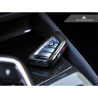 AutoTecknic Dry Carbon Key Case for BMW Triangle KeyFob (P/N: BM-0002)