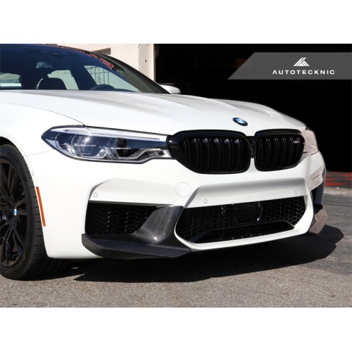 AutoTecknic Dry Carbon Front Aero Splitters - F90 M5 (P/N: BM-0019)