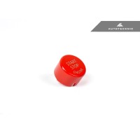 AutoTecknic Bright Red Start Stop Button - G30 5-series | G32 6-series | G11/G12 7-series | G01/G02 X3/X4 (P/N: BM-0126-RD)