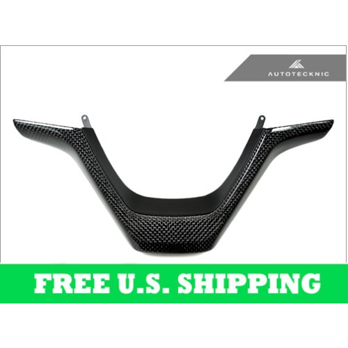 Autotecknic BMW Carbon Fiber Steering Wheel Trim F15 X5 F16 X6 (P/N: BM-0194)