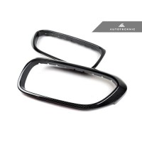 AutoTecknic Dry Carbon Fiber Front Grille Covers - G30 5-Series (P/N: BM-0252)