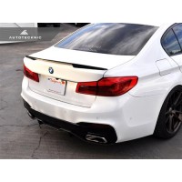 AutoTecknic Competition Extended-Kick Carbon Fiber Trunk Spoiler - G30 5-SERIES / F90 M5 (P/N: BM-0390)