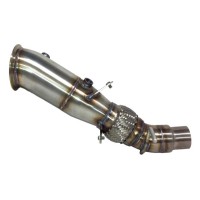 Evolution Racewerks 2011-UP BMW N20 F10 F25 E84 E89 Turbo Competition Series 4" Catless Downpipe (BM-EXH008 / BM-EXH013)