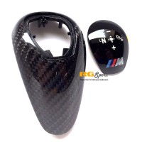 BMW DCT Shift Knob Trim Carbon Fiber for F80/F82 M3/M4 F10 M5 F06/F12/F13 M6 F85/F86 X5M/X6M (P/N: 61312343709)