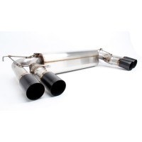 DINAN Free Flow Stainless Exhaust BMW F85 X5M  | F86 X6M 2015-2016 with Black Tips (P/N: D660-0054-BLK)