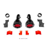 Eventuri BMW E60 M5 / E63 M6 Black Carbon Intake System - V2 - EVE-E60V2-CF-INT