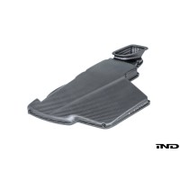 Eventuri BMW E9X M3 (S65) Black Carbon Airbox Lid - Matte - EVE-E9X-CFM-ARB