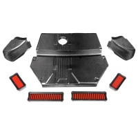 Eventuri BMW F97 X3M | F98 X4M Black Carbon Intake System | EVE-FX34M-CF-INT