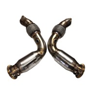 Evolution Racewerks S68 Primary Catless Downpipe Set For 2025+ BMW G90 M5 G99 M5 Touring
