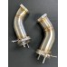 Evolution Racewerks S68 Secondary Downpipe For 2023+ BMW F95 X5M LCI F96 X6M LCI G09 XM | BM-EXH033S-SECO