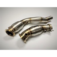 Evolution Racewerks 2014-UP BMW S55 Turbo Sport Series Hi-Flow CATTED Downpipe (BM-EXH015CAT)