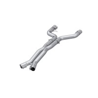 MBRP Stainless Steel 3in Resonator Bypass X-Pipe For BMW  21-23 BMW M4 G82 / M3 G80 | S4501304