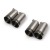 Street Race Tips - Stainless w/ Carbon Insert Ø 98mm (0046-98CR)   + $736.00 