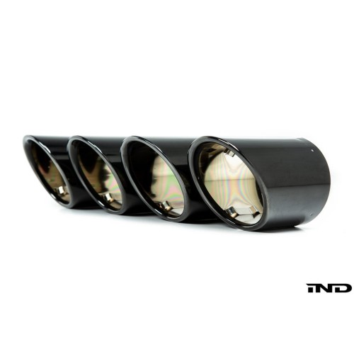 BMW Black Chrome Exhaust Tip Set - F97 X3M Competition