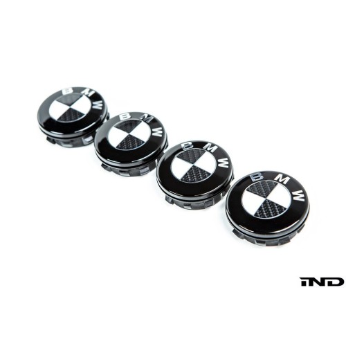 IND Carbon Floating Wheel Center Cap Set 56mm
