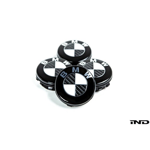 IND Carbon Floating Wheel Center Cap Set - 68mm