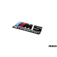 BMW Gloss Black Trunk Emblem - F90 M5 Competition