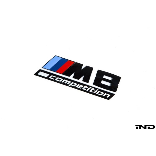 BMW Competition Gloss Black Trunk Emblem - F92 M8