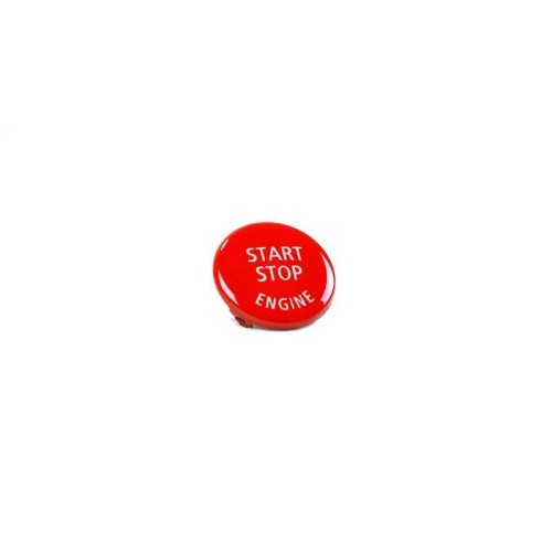 AutoTecknic Bright Red/Royal Blue Start Stop Button - E82 1M | 1-Series | E60 M5 | 5-SERIES |E9X M3 | 3-SERIES
