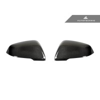 AutoTecknic Replacement Carbon Fiber Mirror Covers - BMW F48 X1 | F45 2-Series | BM-0138