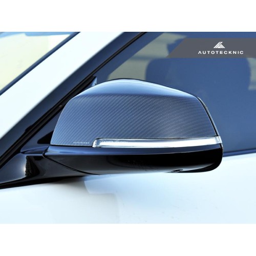 AutoTecknic Replacement Dry Carbon Mirror Covers - E84 X1 | F20 1-Series | F22 2-Series | F30 3-Series | F32/ F36 4-Series | F87 M2