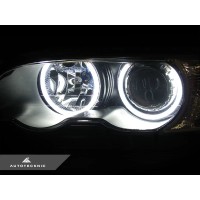 AutoTecknic Clarity 66 LED Halo Kit - BMW E46 3-Series Pre-Facelift Coupe & Sedan