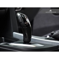 AutoTecknic Carbon Fiber Gear Selector Cover - BMW (Automatic Transmission Equipped Only)