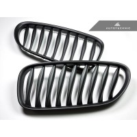 AutoTecknic Replacement Stealth Black Front Grilles - E85 Coupe / E86 Cabrio | Z4 Series including Z4M