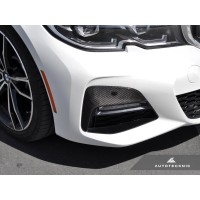 AutoTecknic Dry Carbon Front Bumper Trim - G20 330I M-Sport