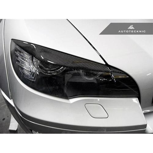 AutoTecknic Carbon Fiber Headlight Covers - E70 X5 / X5M | E71 X6 / X6M