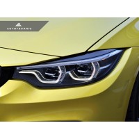 AutoTecknic Carbon Fiber Headlight Covers - F32/ F36 4-Series | F80 M3 | F82/ F83 M4 | BM-0239-CF