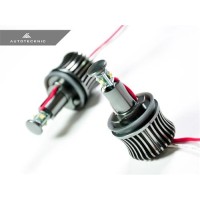 AutoTecknic Clarity LED Angel Eyes Bulbs - H8