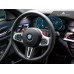 AutoTecknic Carbon Steering Wheel Top Cover - G30 5-Series | G32 6-Series GT | G11 7-Series | BM-0275-G30