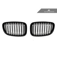 AutoTecknic Replacement Glazing Black Front Grilles - F07 5-Series Gran Turismo