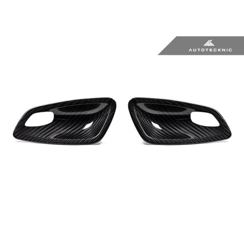 AutoTecknic Dry Carbon Interior Door Handle Trims - E92 3-Series & M3 | E93 3-Series & M3 | BM-0359