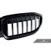 AutoTecknic Painted Glazing Black Front Grilles - G20 3-Series | BM-0615-OE-GB