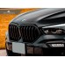 AutoTecknic Painted Glazing Black Front Grilles - G06 X6 | BM-0616-GB