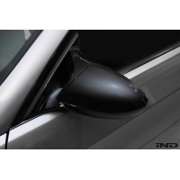 IND Gloss Black Mirror Cap Set - E9X M3