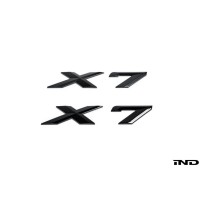 IND Painted Trunk Emblem - G07 X7