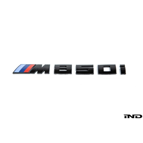 IND Painted Trunk Emblem - G15 M850I