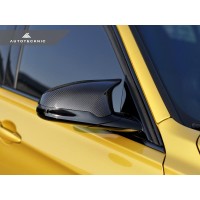 AutoTecknic Replacement Version II Dry Carbon Mirror Covers - F87 M2 Competition | F80 M3 | F82/ F83 M4