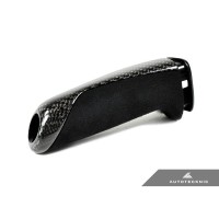 AutoTecknic Carbon Alcantara E-Brake Handle - BMW F-Chassis