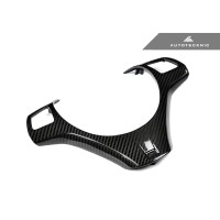 AutoTecknic Carbon Fiber Steering Wheel Trim - E9X M3 | E82 1M Coupe